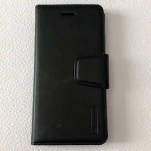 iPhone 7/8 black wallet case